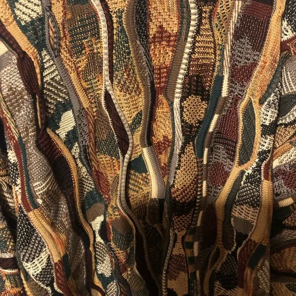 Chunky boho oversized ENRICO UOMO Italy sweater🔥retro - Picture 6 of 9